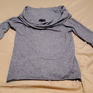 2X Womens Versatile Shirt.Scoop Turtleneck look or Off Shoulder.Stretch Material